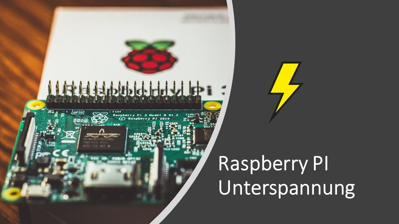 [How TO] Raspberry PI Unterspannung (undervoltage) lösen (Blitz im Display)
